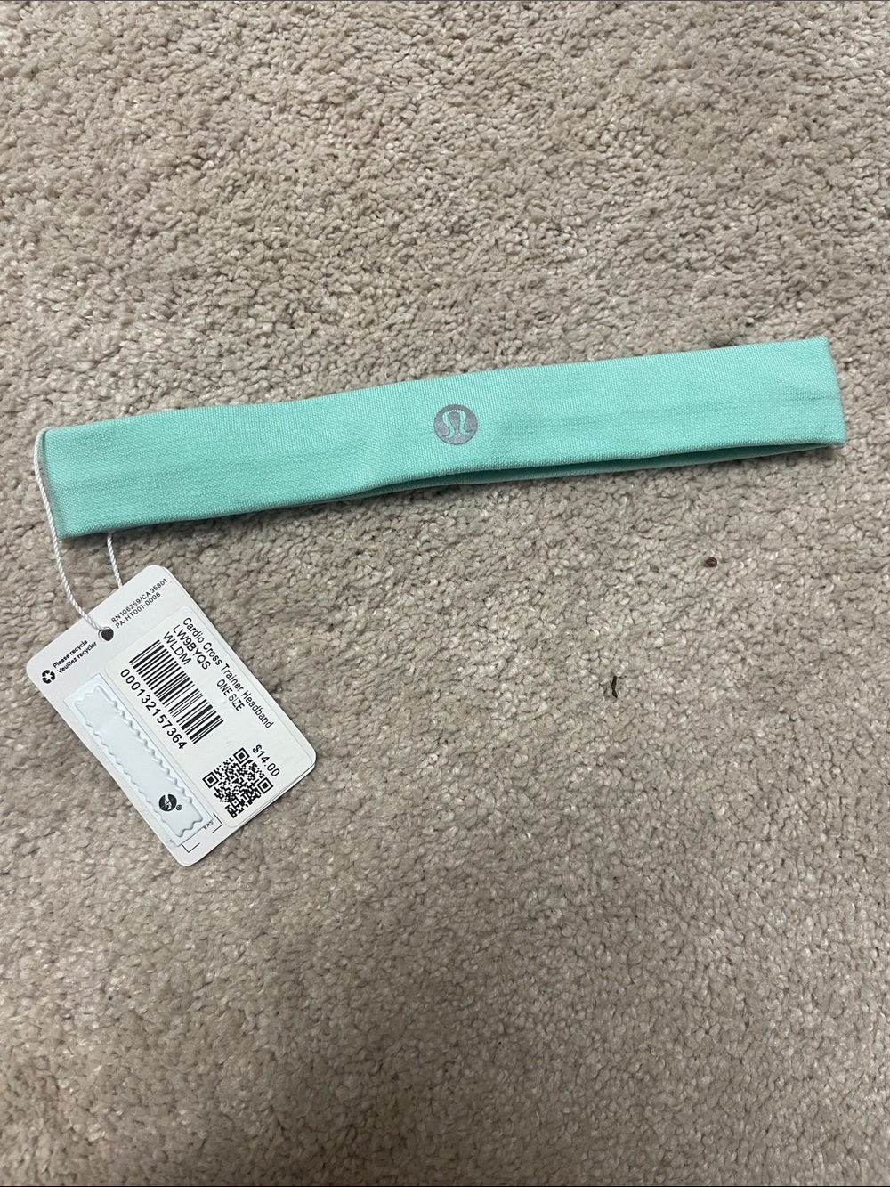 lululemon athletica Mint Green Headband
